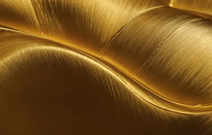 Glowing Golden Liquid Texture Backdrop image
